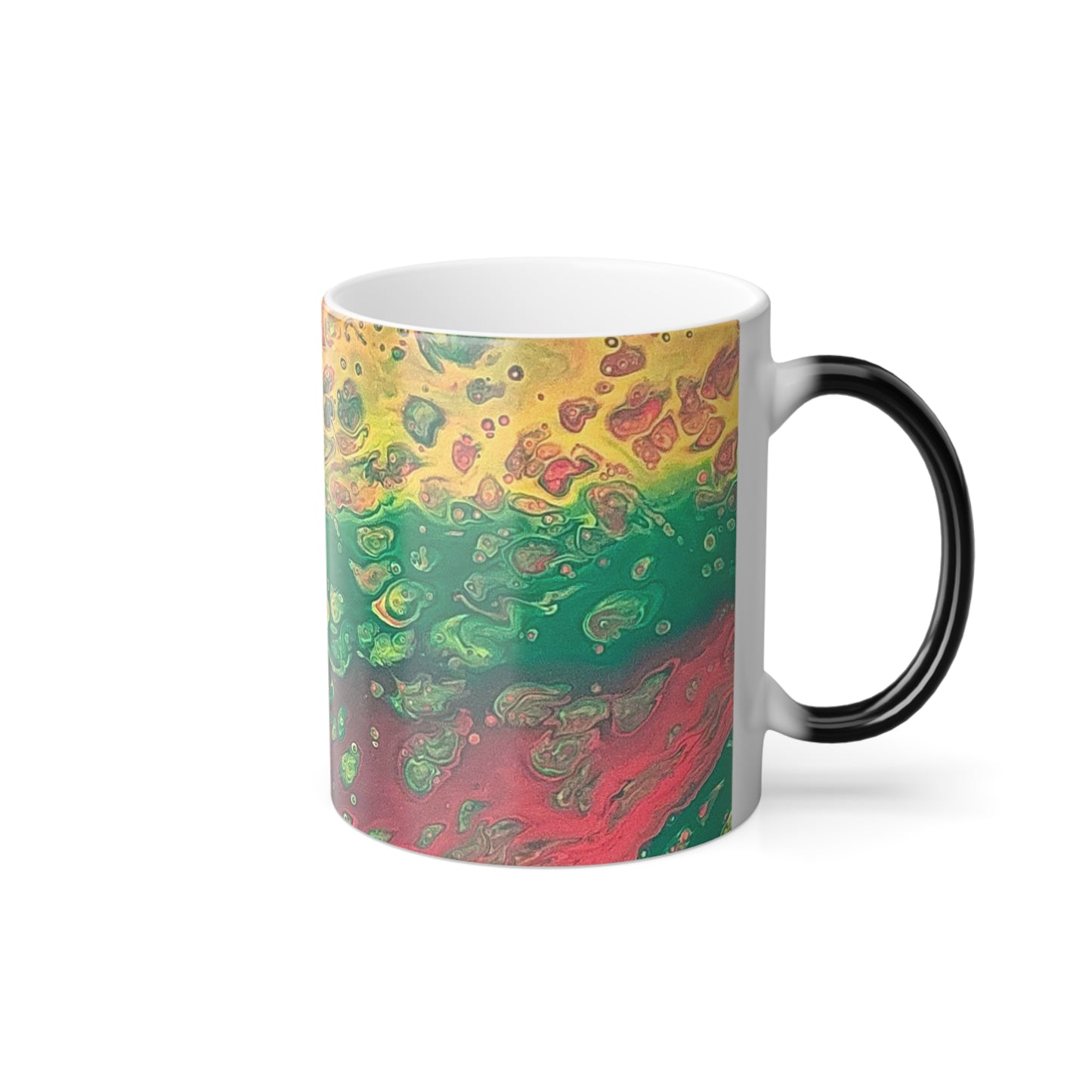 Yellow Veil of Hail Color Morphing Mug, 11oz UV