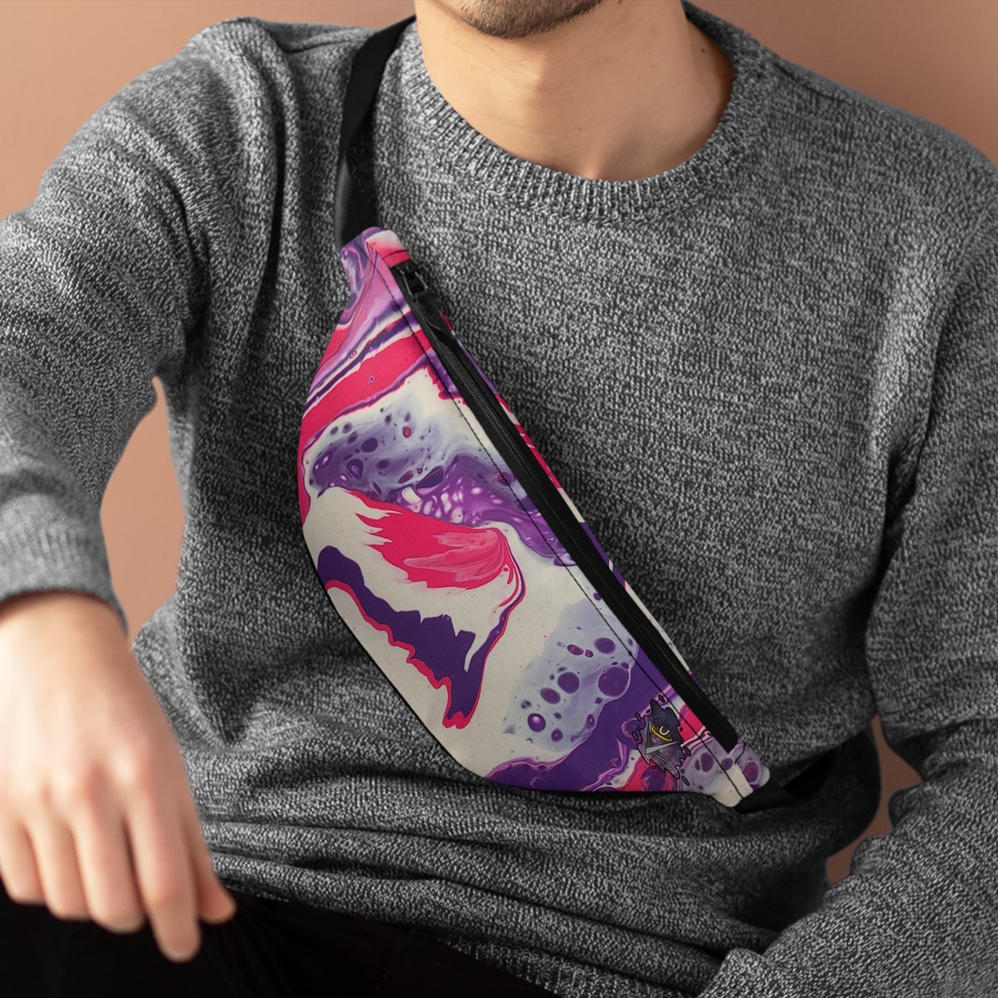 Pinky Purple Penguin Fanny Pack