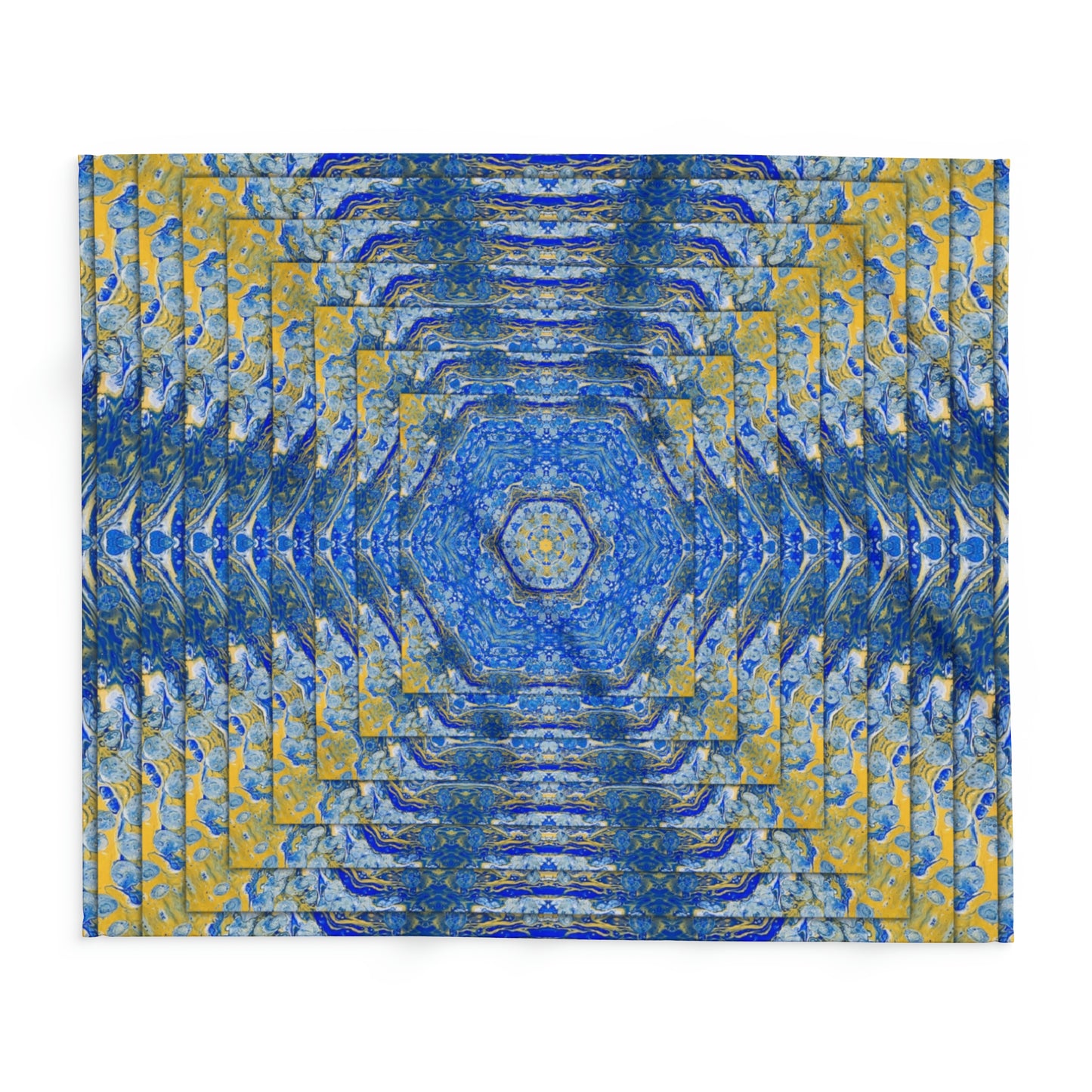 Azure Denial Arctic Fleece Blanket