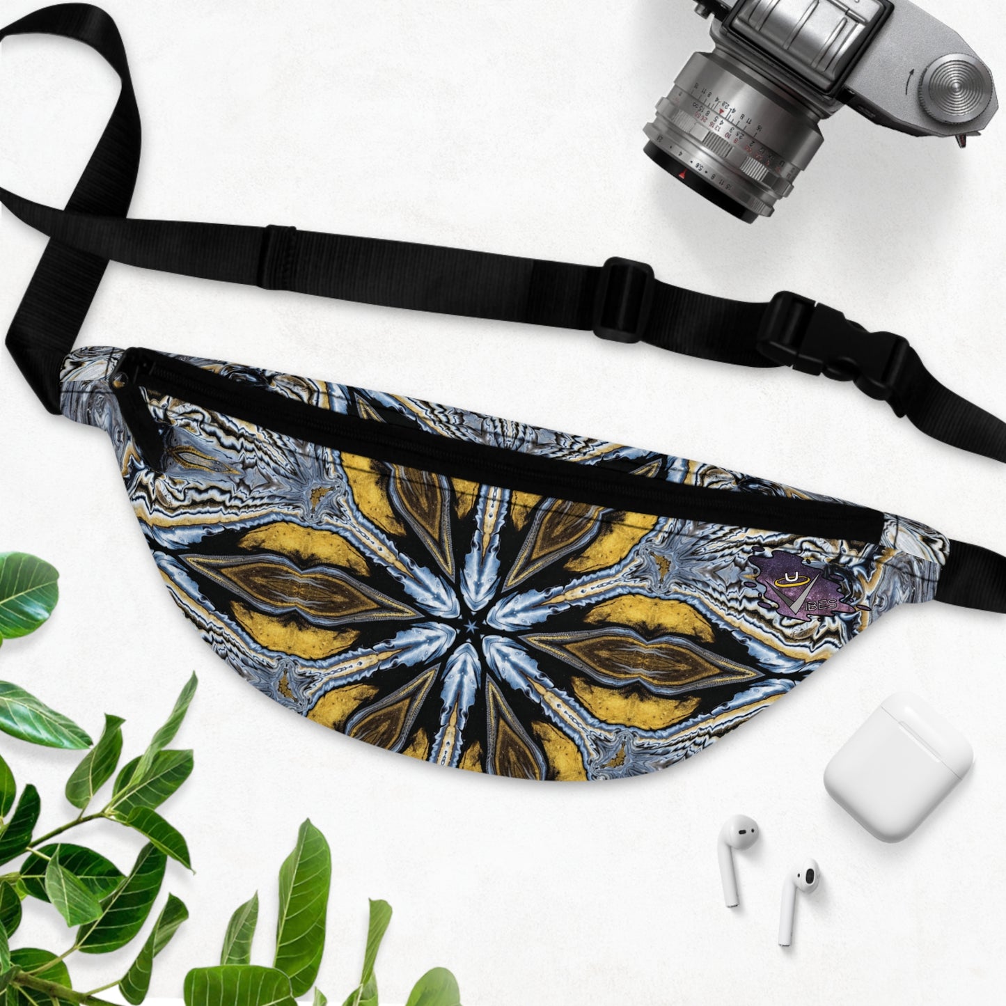 Gold Stella Fanny Pack