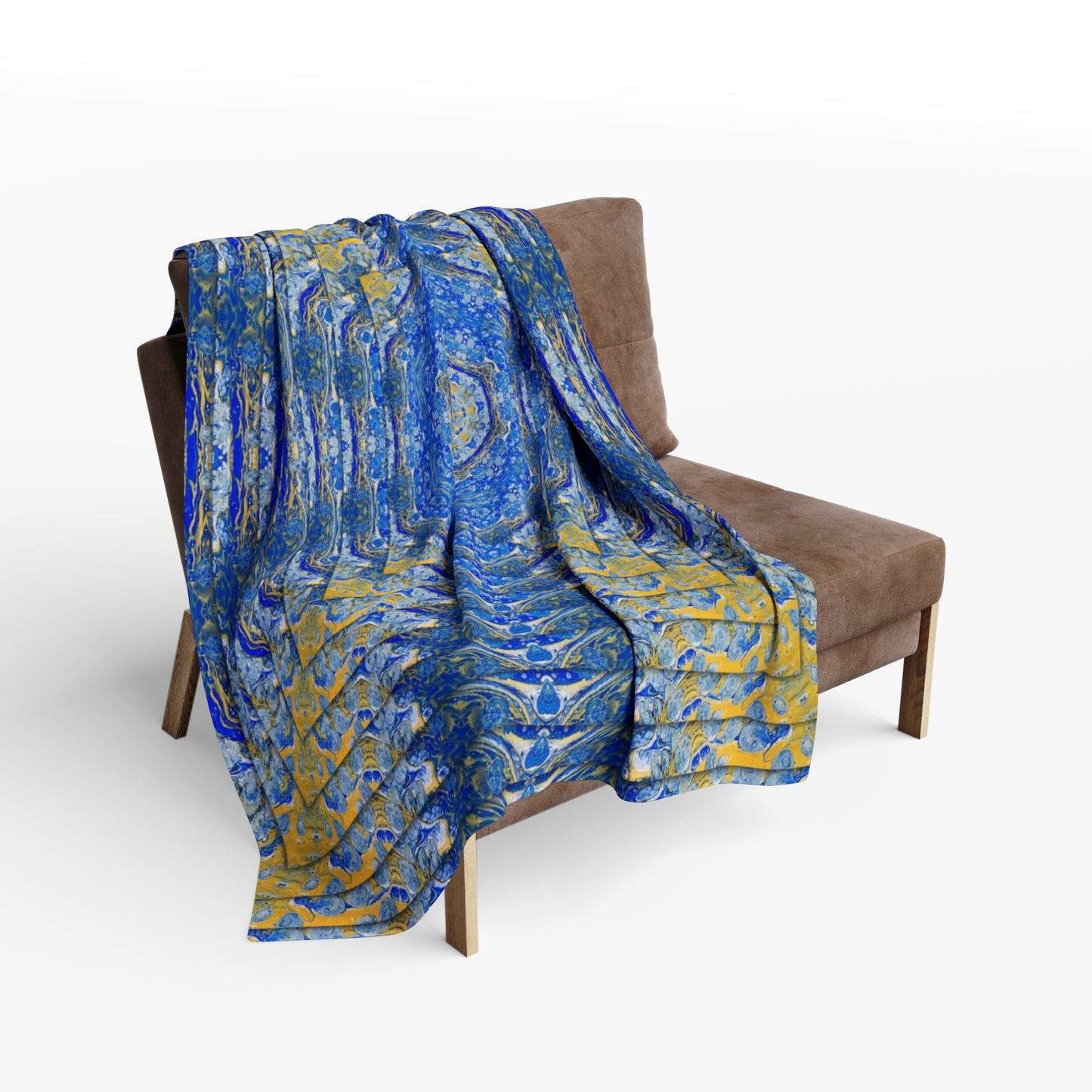 Azure Denial Arctic Fleece Blanket