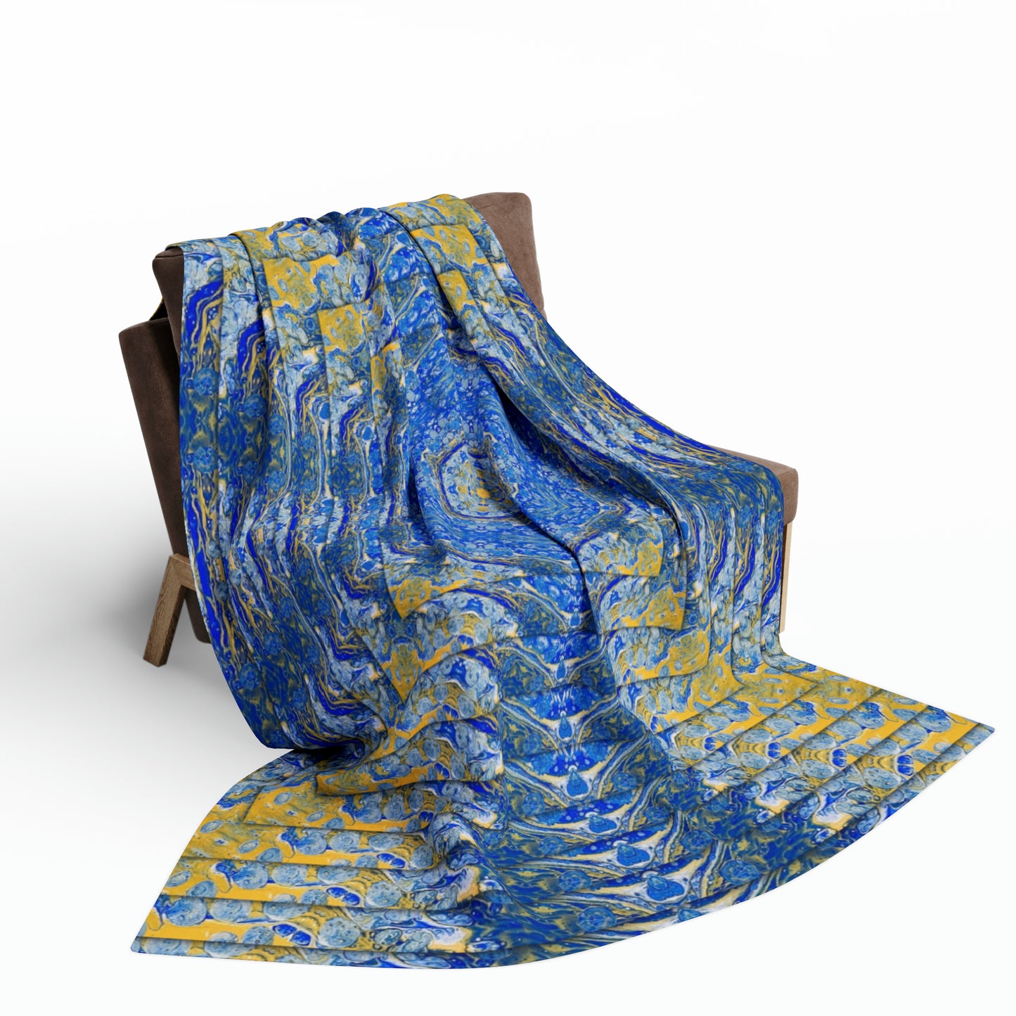 Azure Denial Arctic Fleece Blanket