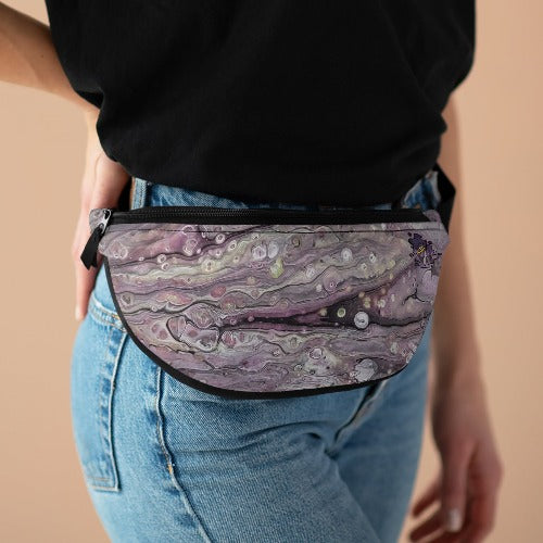 Amethyst Bubble Beach Fanny Pack