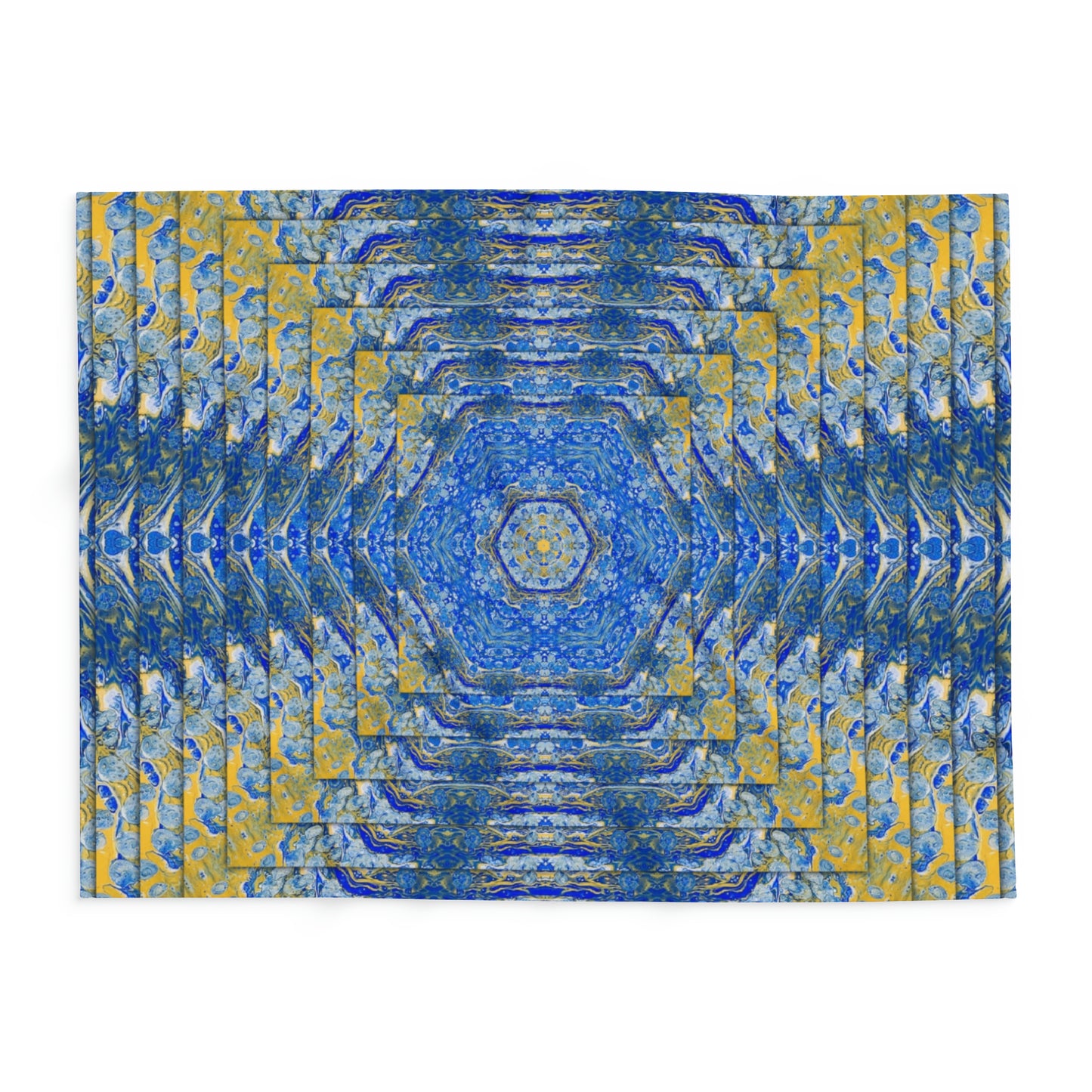 Azure Denial Arctic Fleece Blanket