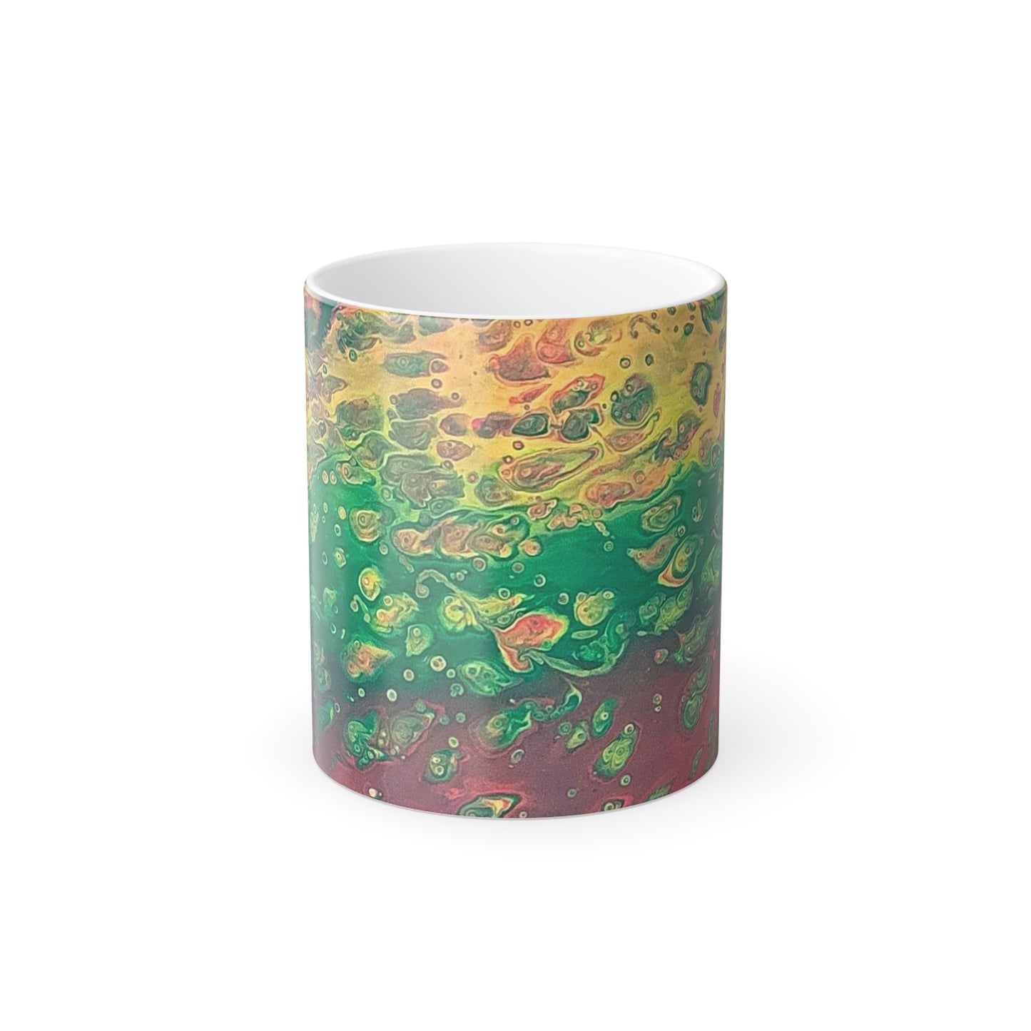 Yellow Veil of Hail Color Morphing Mug, 11oz UV