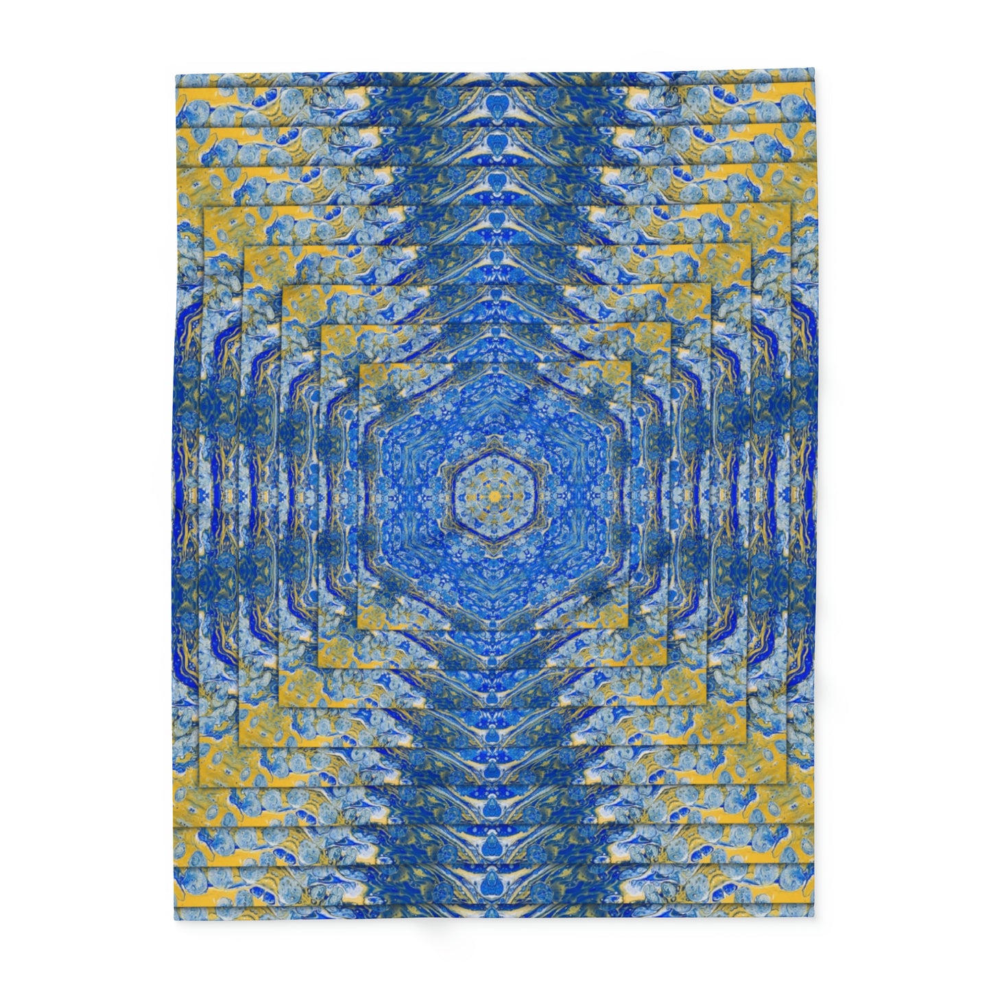 Azure Denial Arctic Fleece Blanket