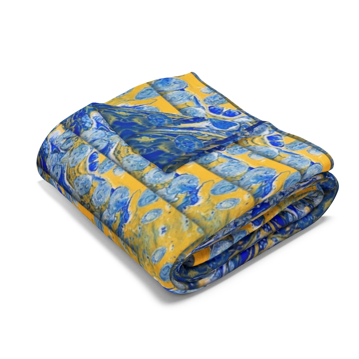 Azure Denial Arctic Fleece Blanket