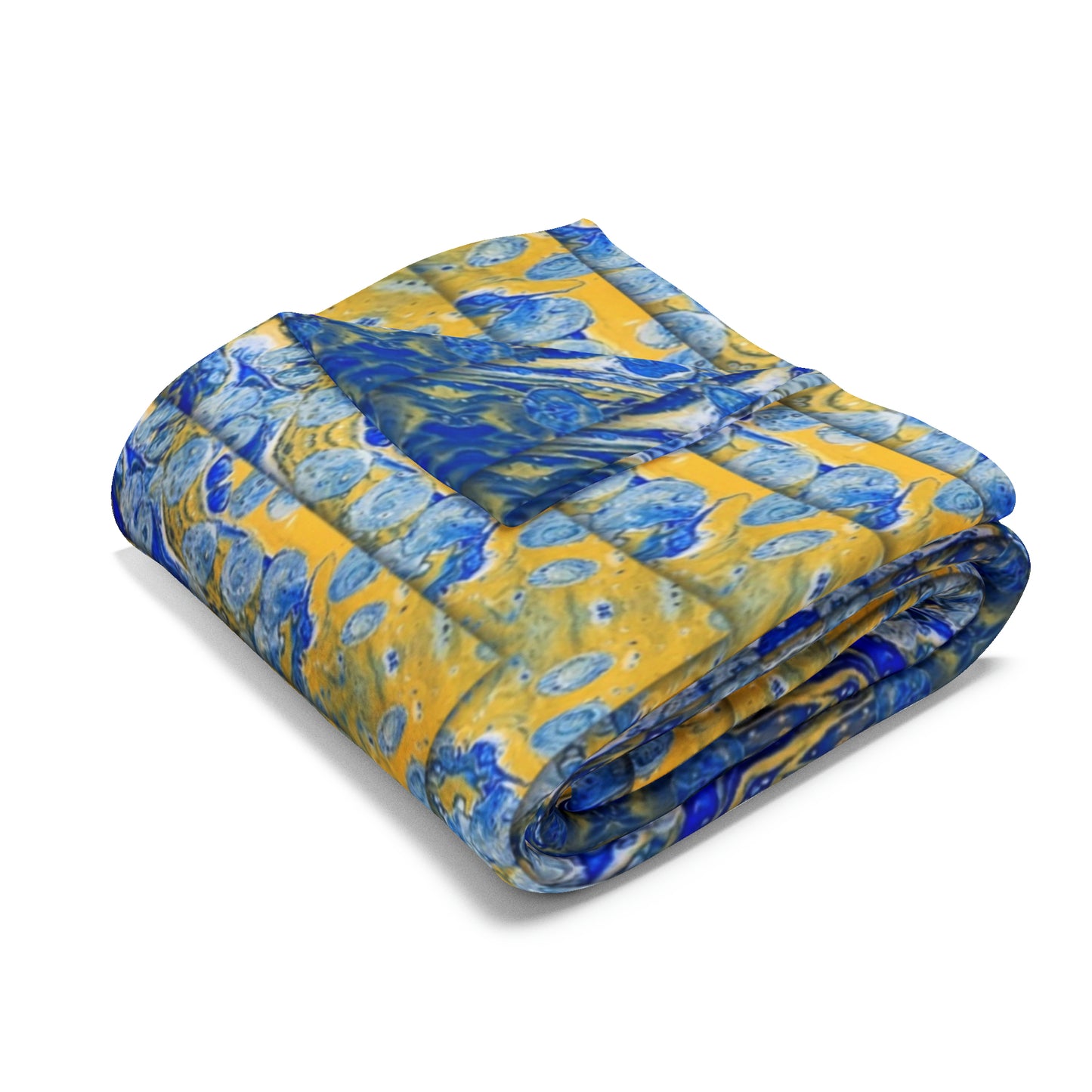 Azure Denial Arctic Fleece Blanket