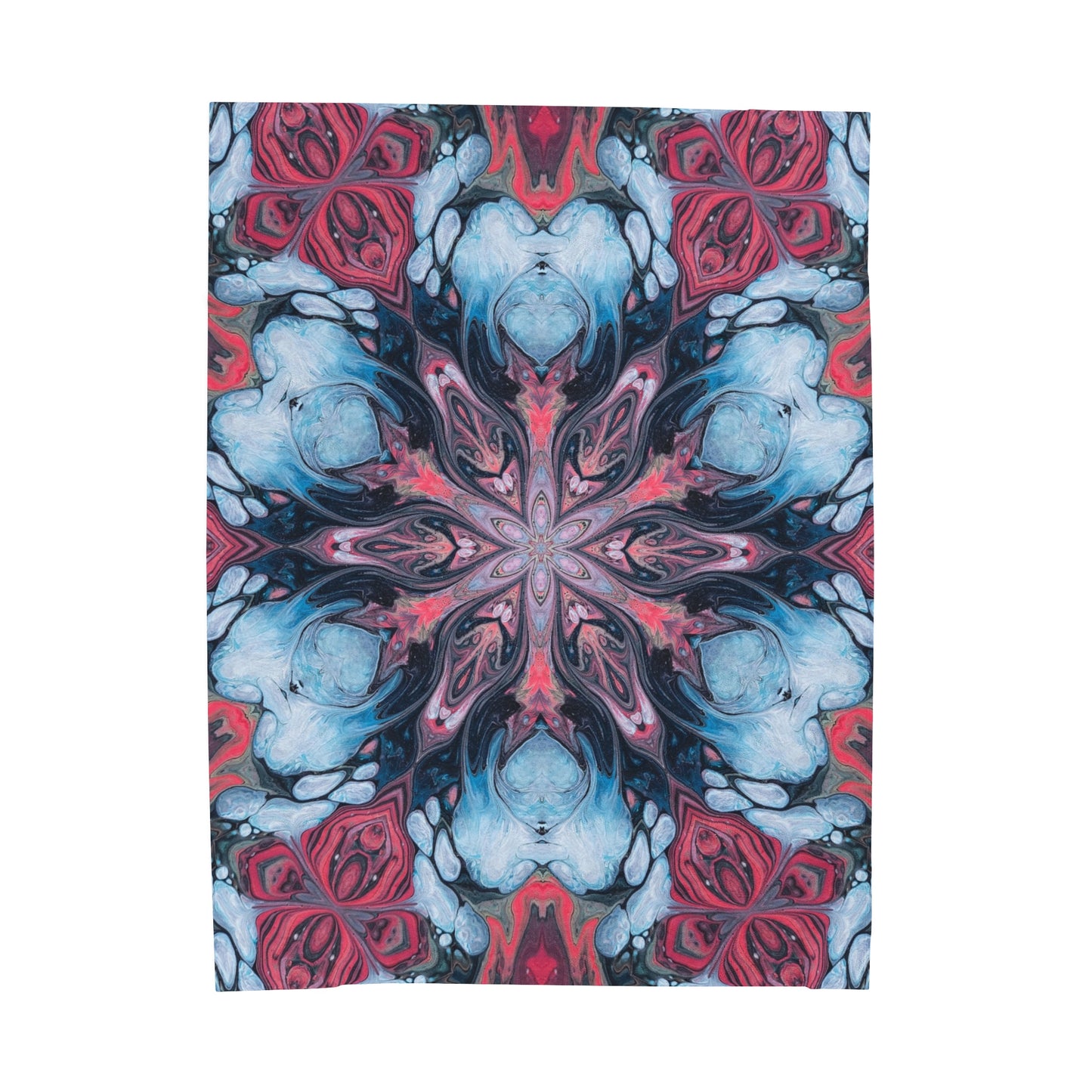 Orchid's Gaze Plush Blanket
