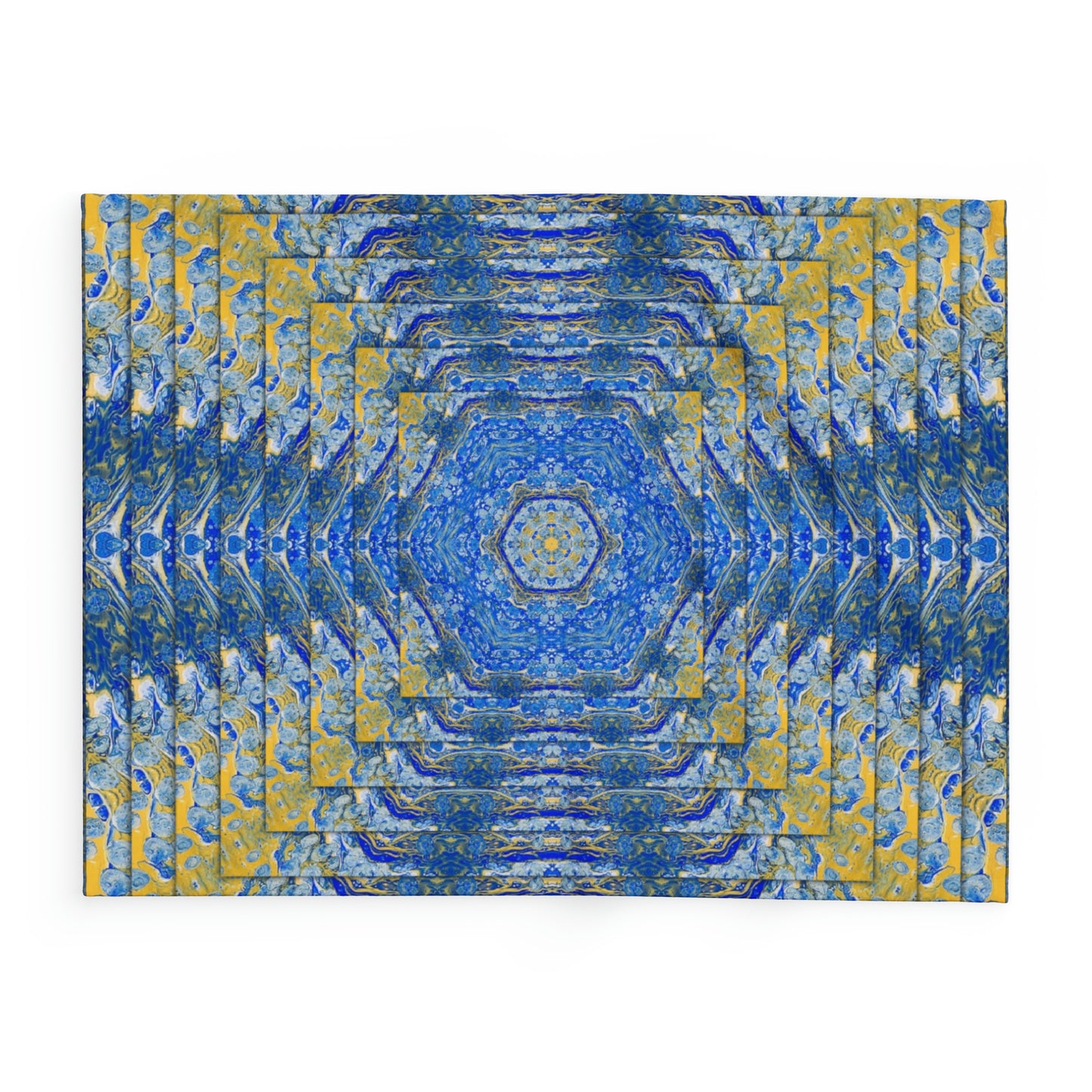 Azure Denial Arctic Fleece Blanket