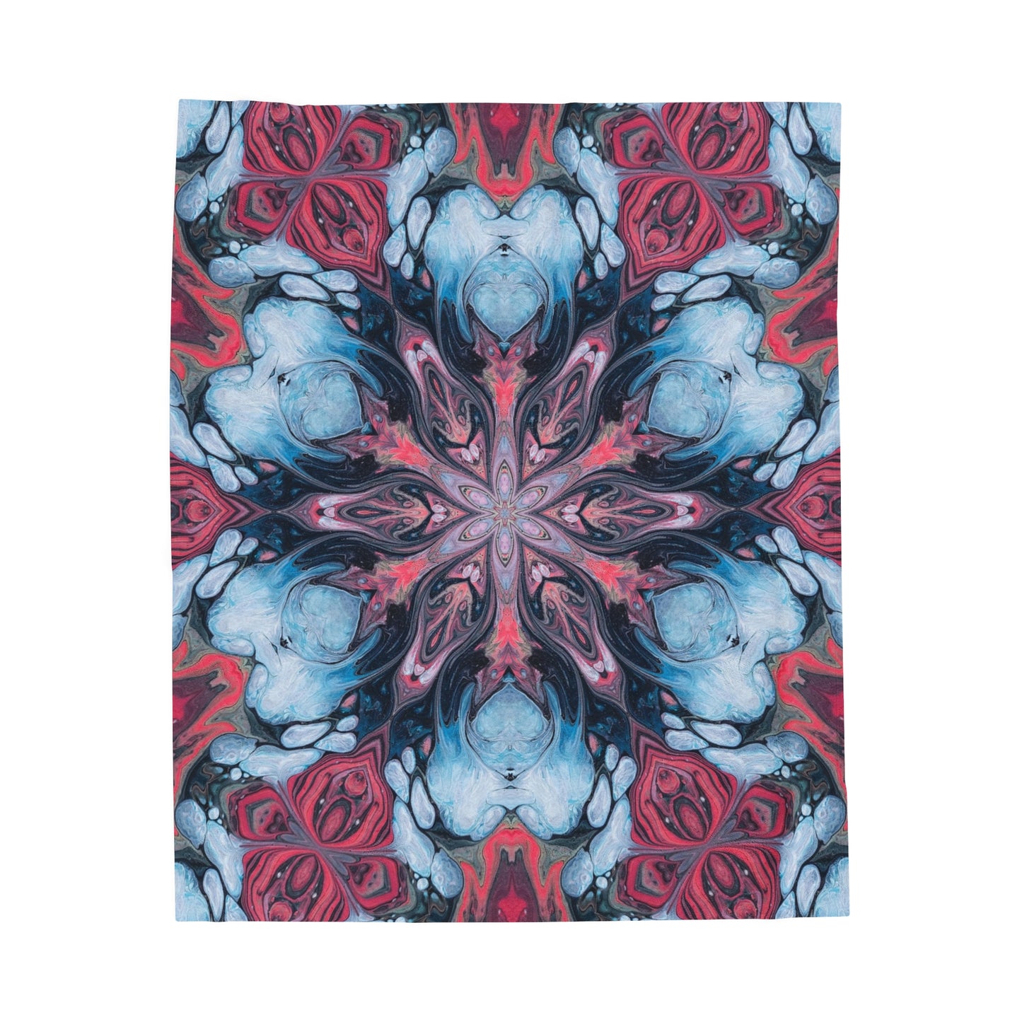 Orchid's Gaze Plush Blanket