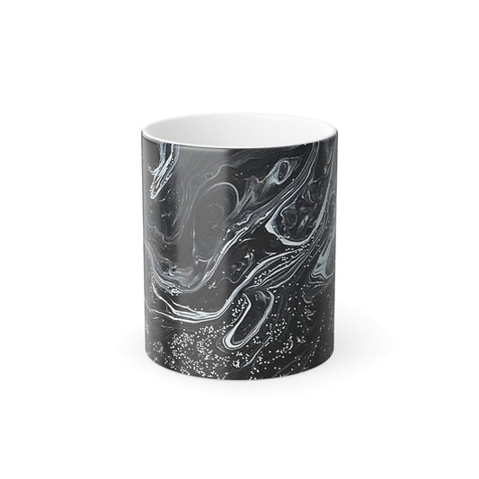 Noir Dragon's Ascension Color Morphing Mug, 11oz UV