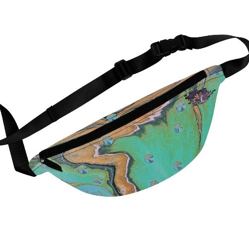 Lustrous Whirled Wonders Fanny Pack