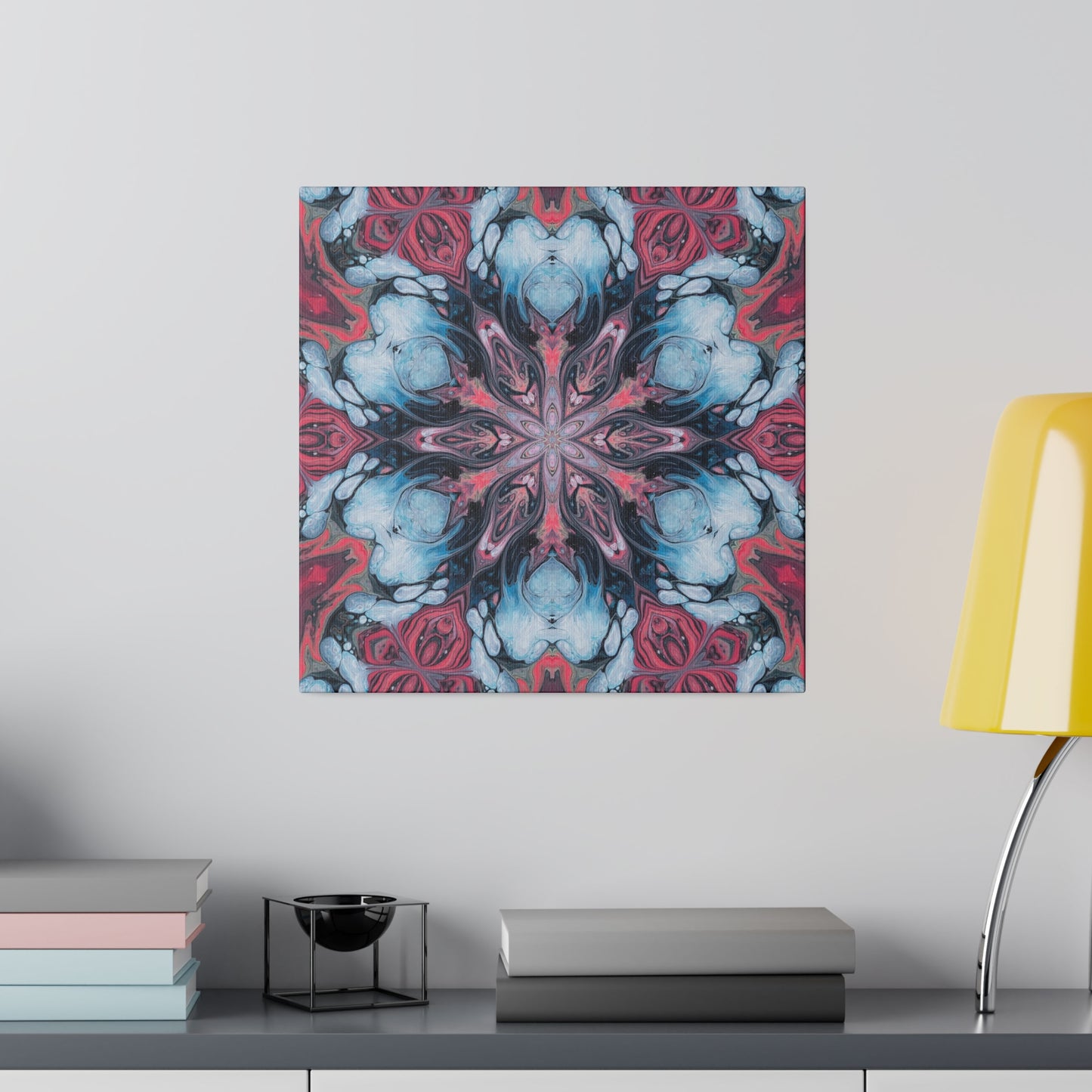 Orchid's Gaze Matte Canvas, Stretched