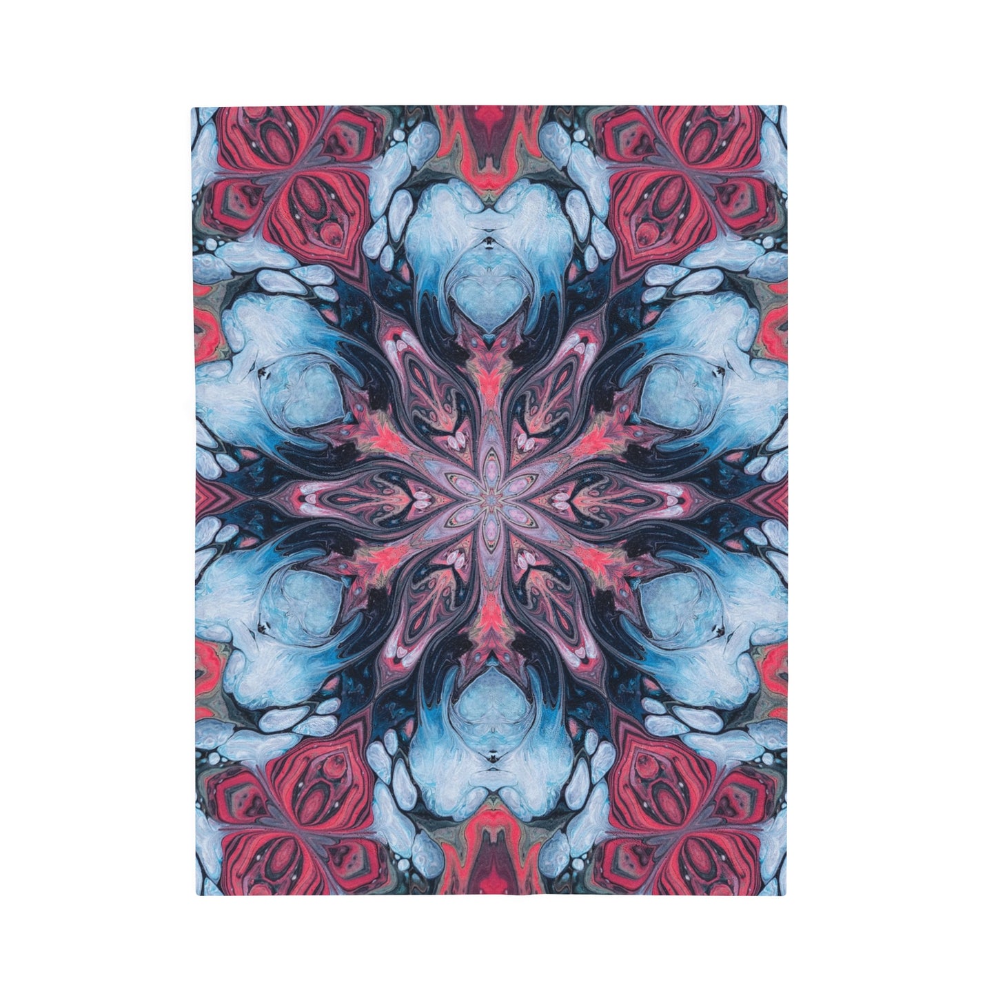 Orchid's Gaze Plush Blanket