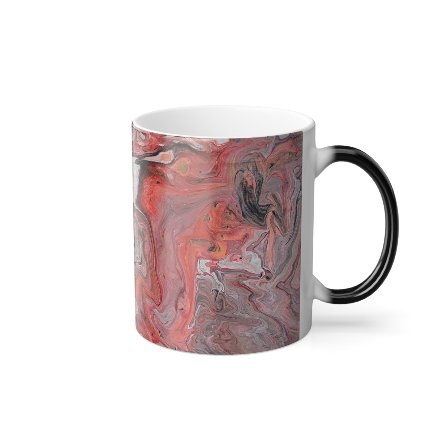 Dragon, Stallion, Crane and Wolf Color Morphing Mug, 11oz UV