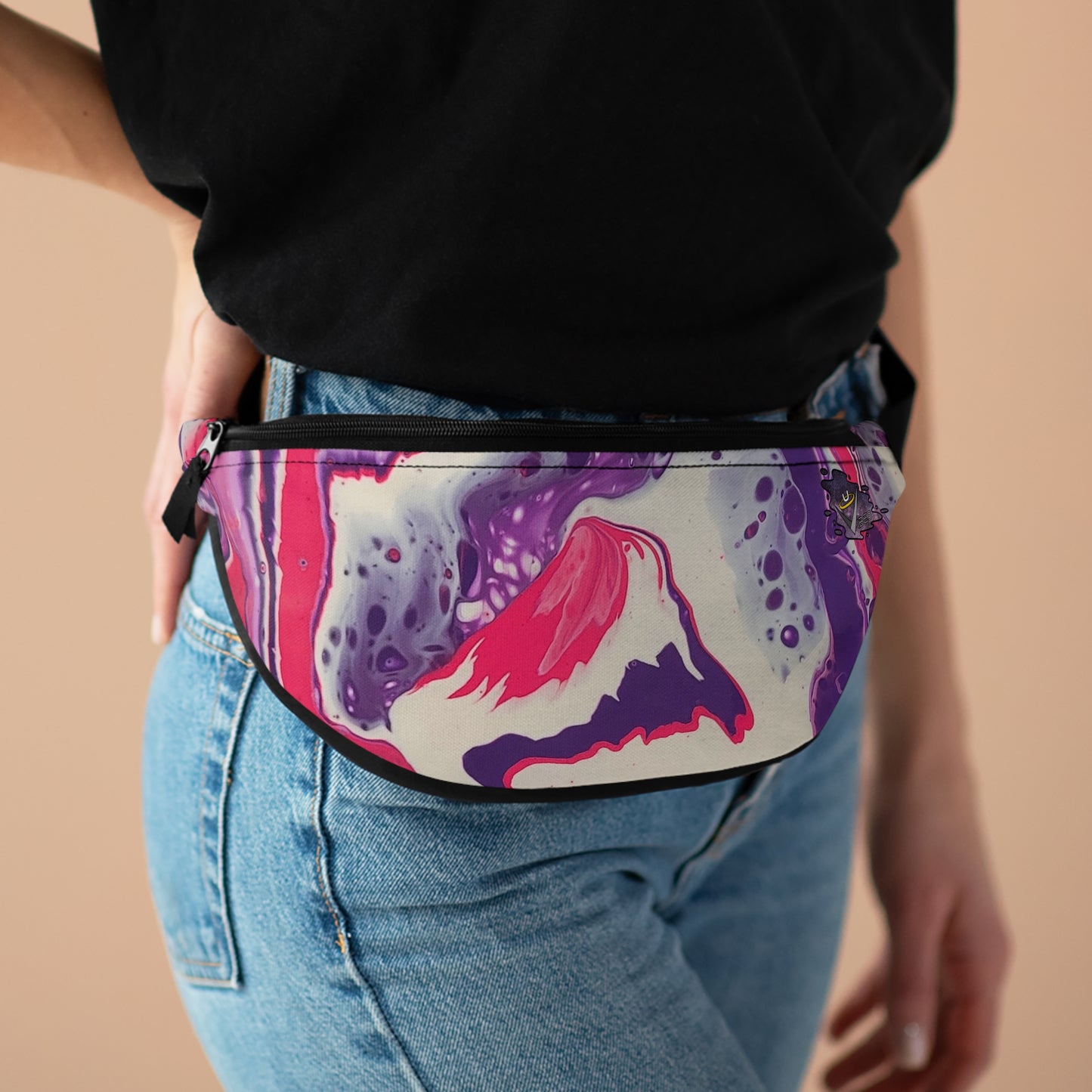 Pinky Purple Penguin Fanny Pack