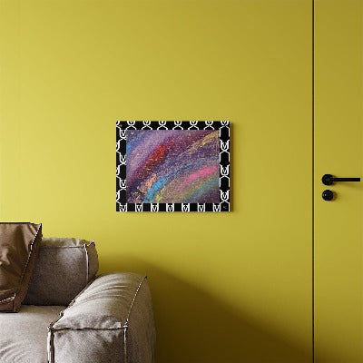 Streams Of Magenta Magic Acrylic Wall Art Panels
