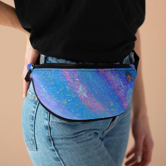 Series Blue: Pastel Peri-Twinkle Fanny Pack