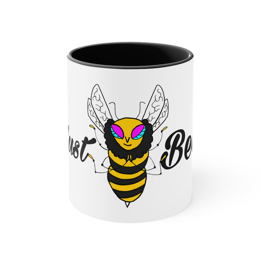 Just BEE Accent Coffee Mug, 11oz