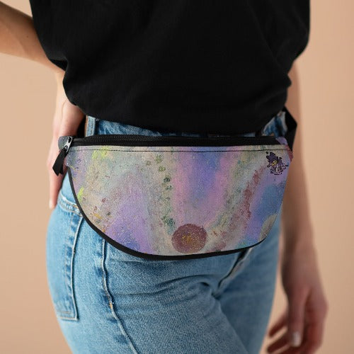 Waning Binary Plume Fanny Pack