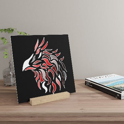 Rooster Royalty Gallery Board with Stand