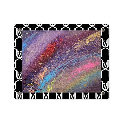Streams Of Magenta Magic Acrylic Wall Art Panels