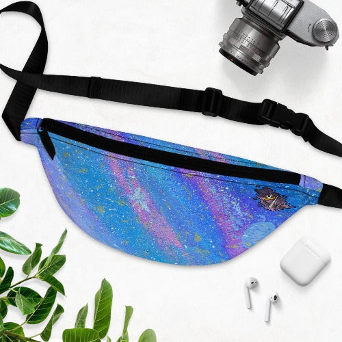 Series Blue: Pastel Peri-Twinkle Fanny Pack