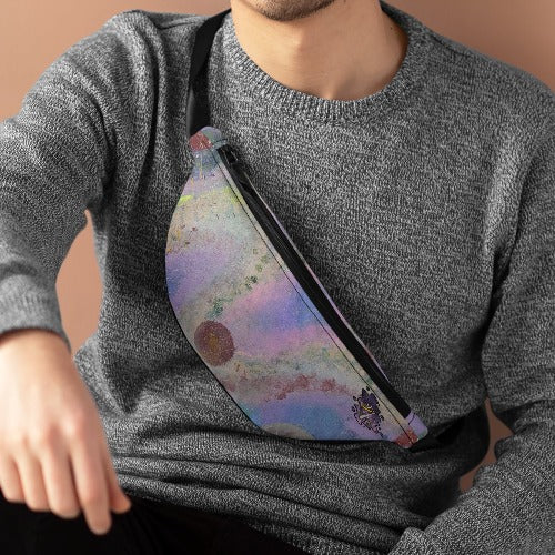 Waning Binary Plume Fanny Pack