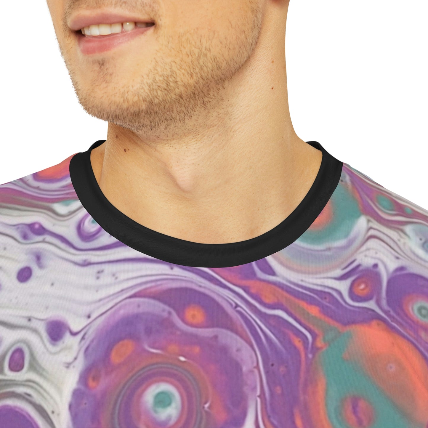 Head Space Men's Polyester Tee (AOP)