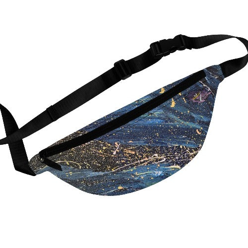 Star Stream in Blue Fanny Pack
