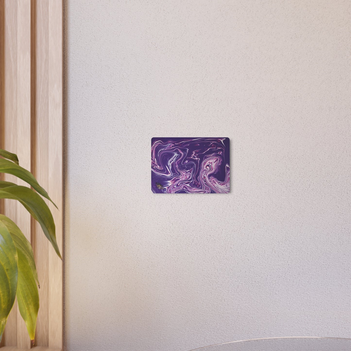 Lilac Plume Metal Art Sign