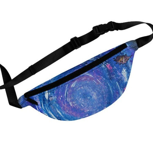 Cerulean Circle Fanny Pack
