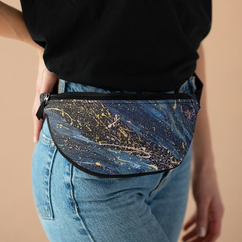 Star Stream in Blue Fanny Pack