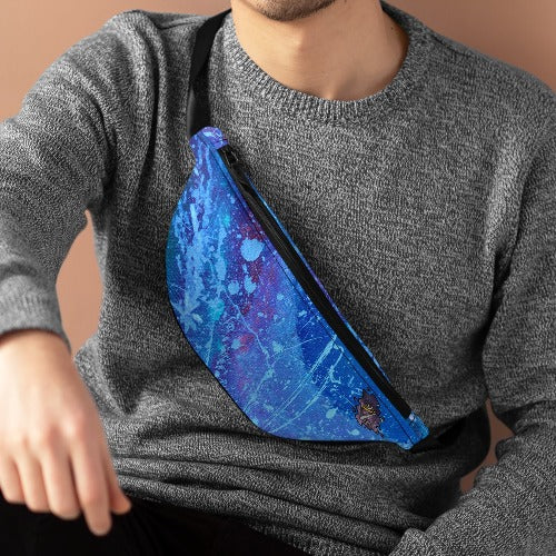 Series Blue: Silver Streams Fanny Pack