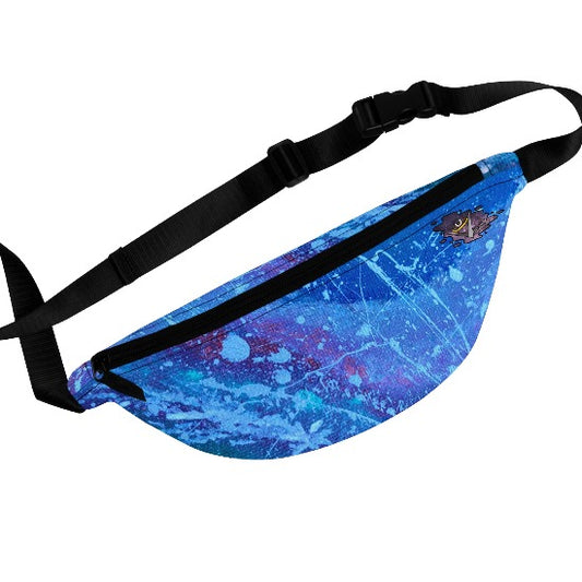 Series Blue: Silver Streams Fanny Pack