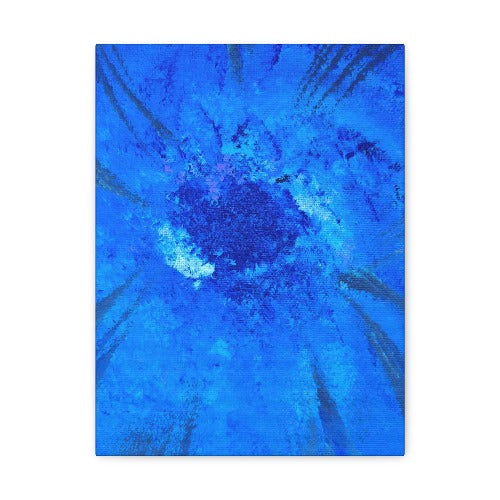 Series Blue: Disposition Jouska Canvas Gallery Wrap