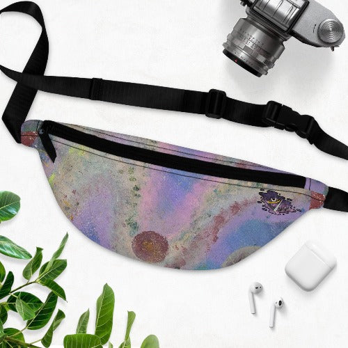 Waning Binary Plume Fanny Pack