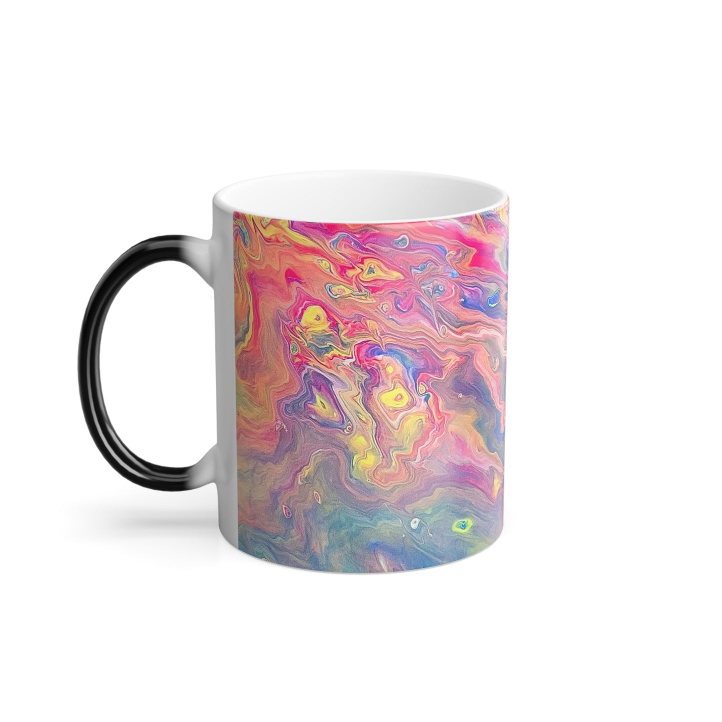 Neon Fluorescent Sky Color Morphing Mug, 11oz UV