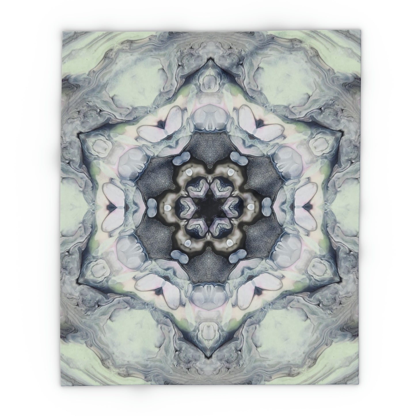 Lace Faced Folly Arctic Fleece Blanket