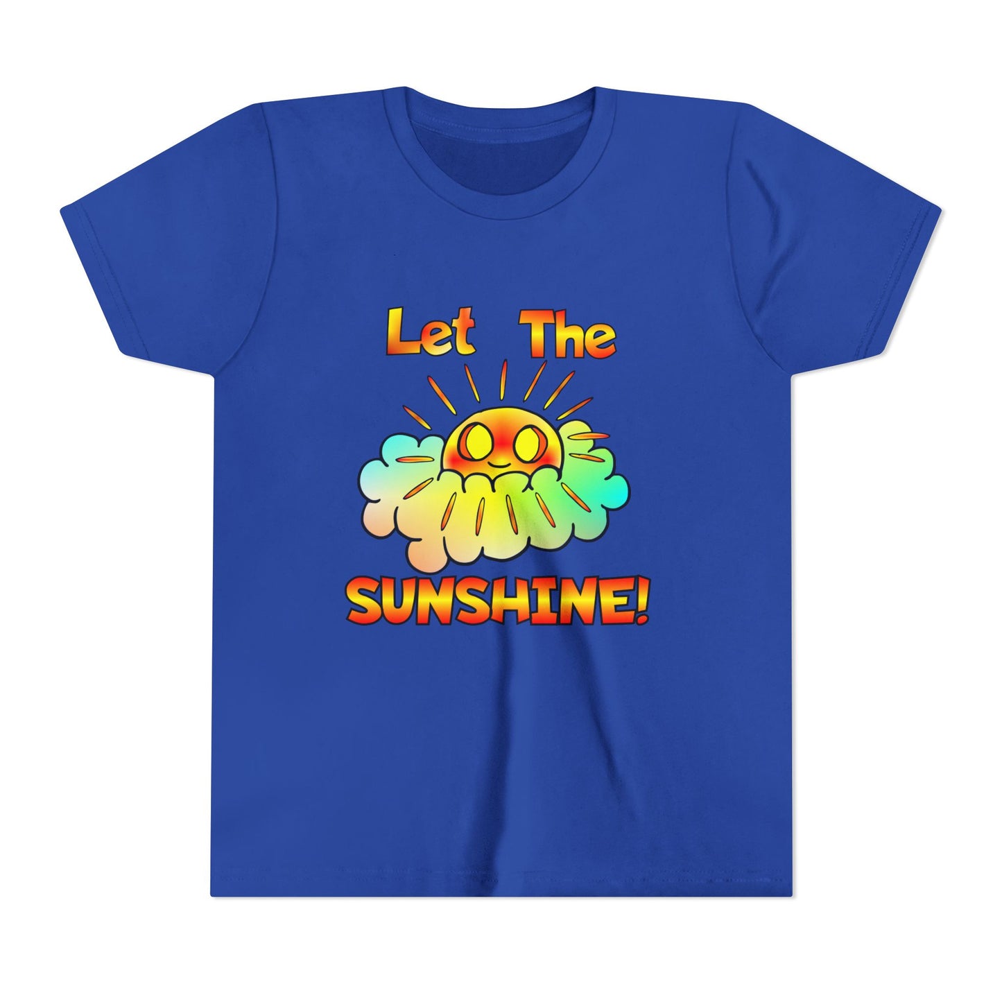 Let The Sunshine! Youth Short Sleeve Tee