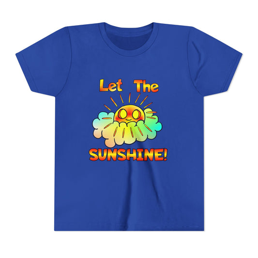 Let The Sunshine! Youth Short Sleeve Tee