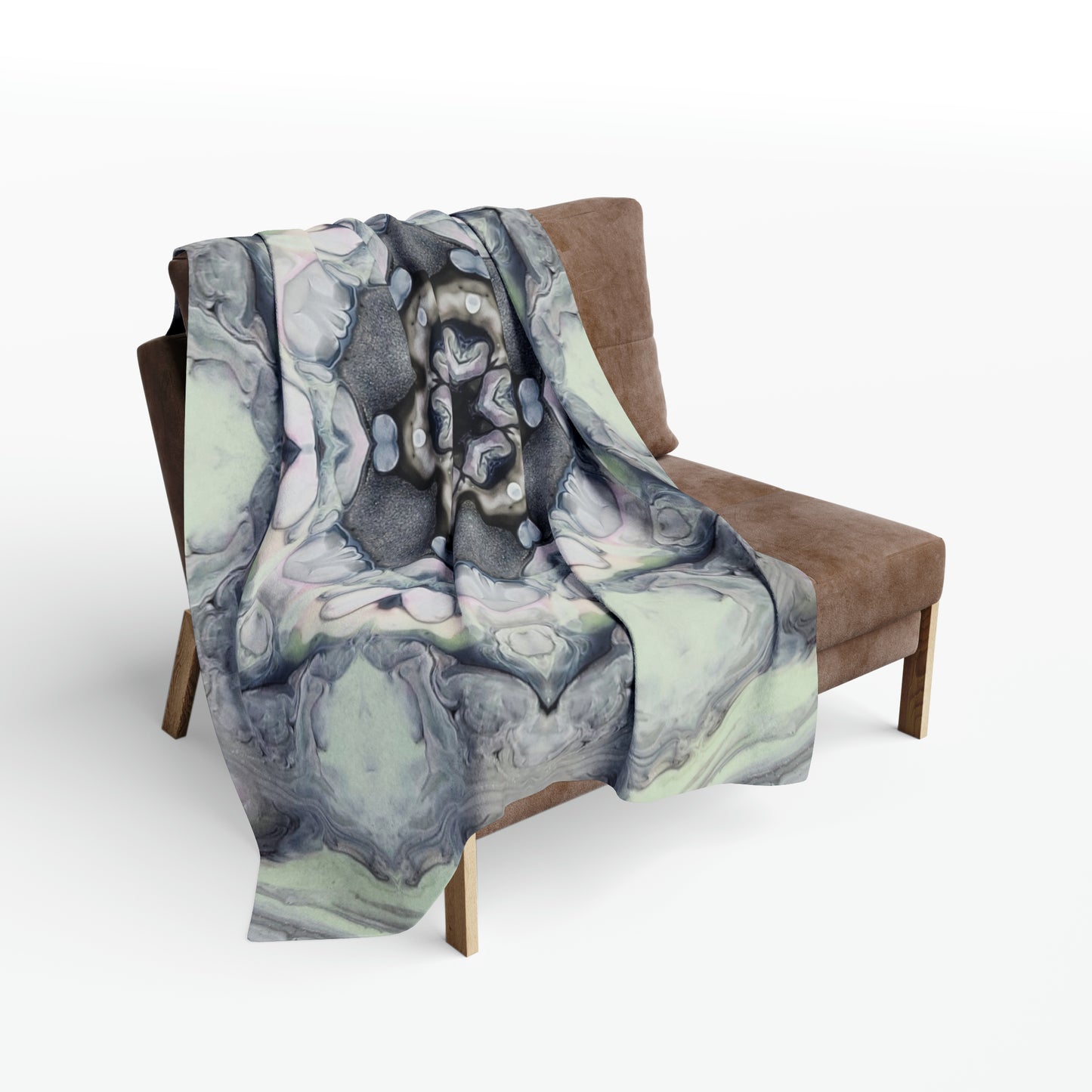 Lace Faced Folly Arctic Fleece Blanket