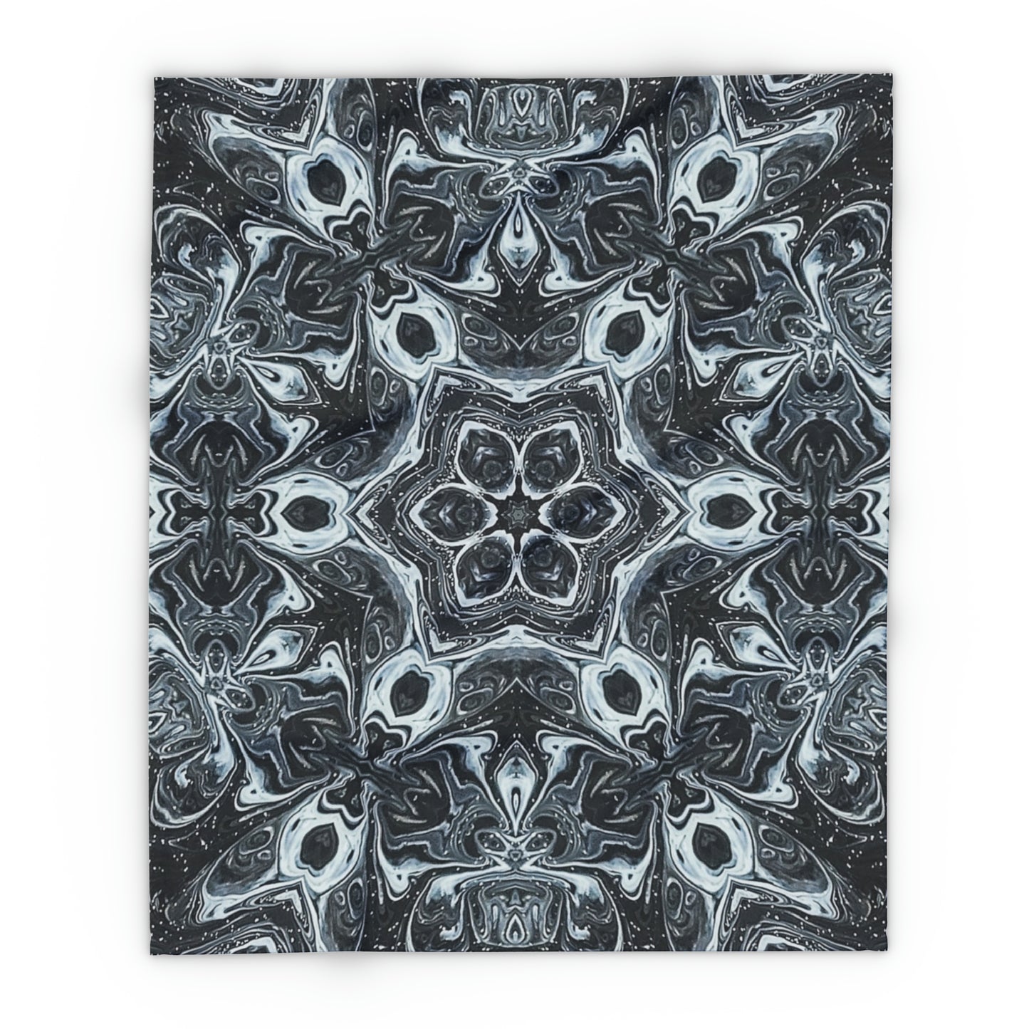 Monochrome Monarch Arctic Fleece Blanket