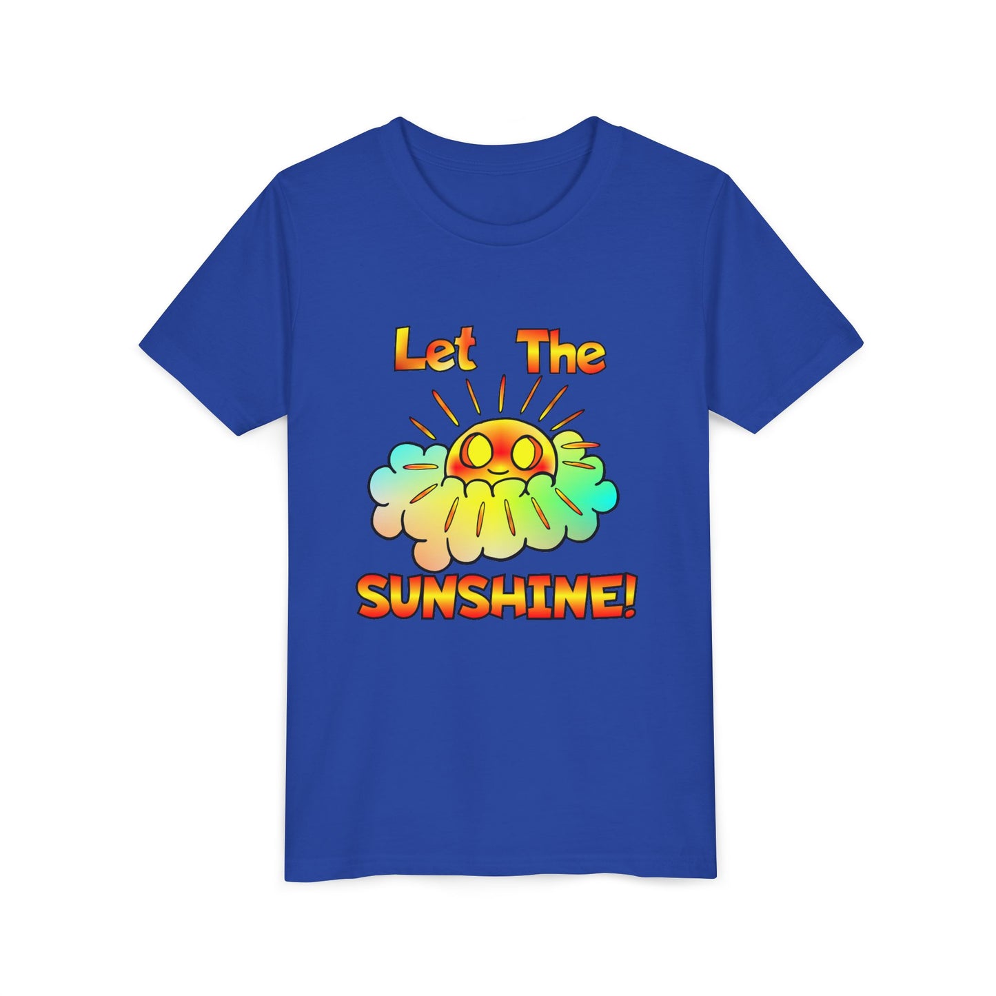 Let The Sunshine! Youth Short Sleeve Tee