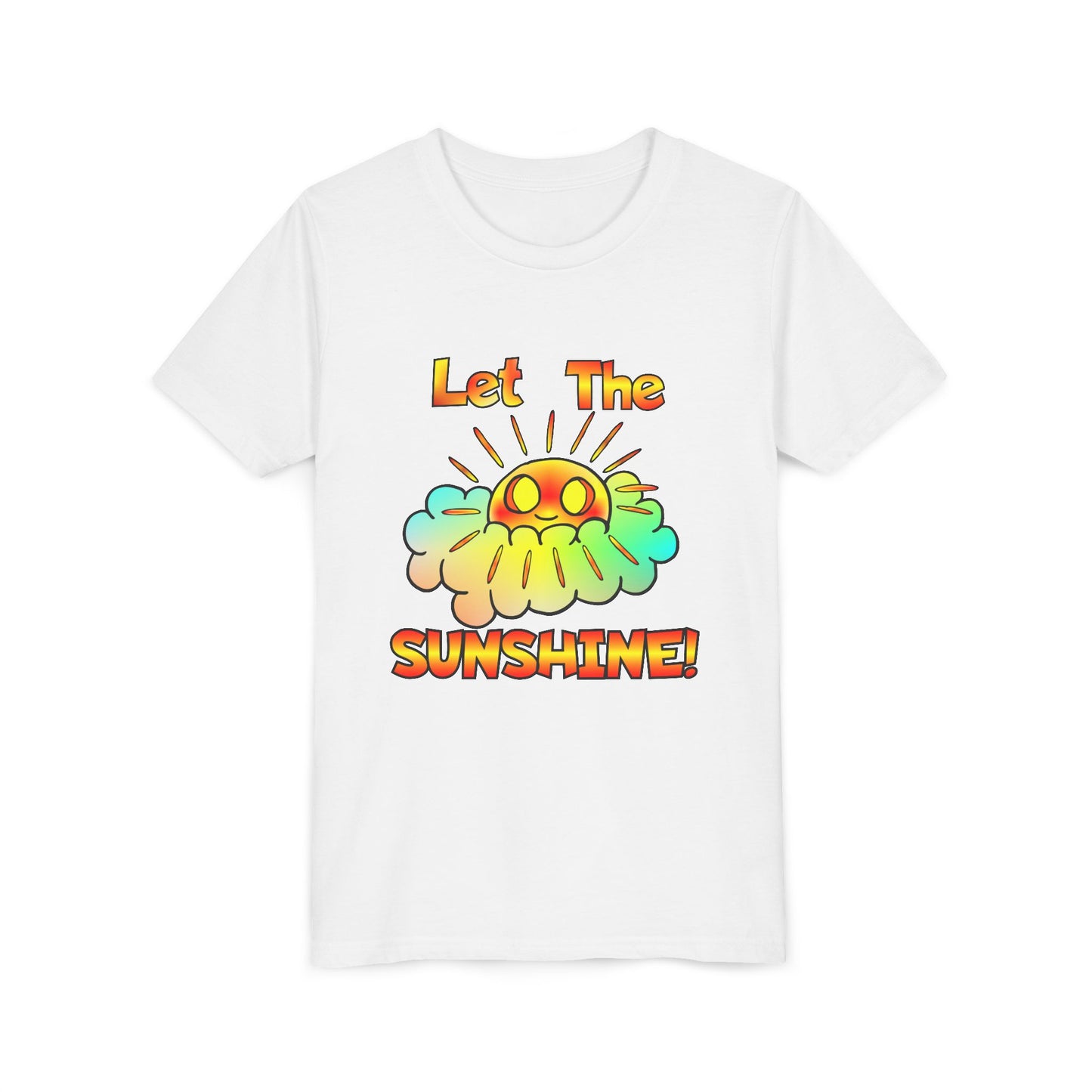 Let The Sunshine! Youth Short Sleeve Tee