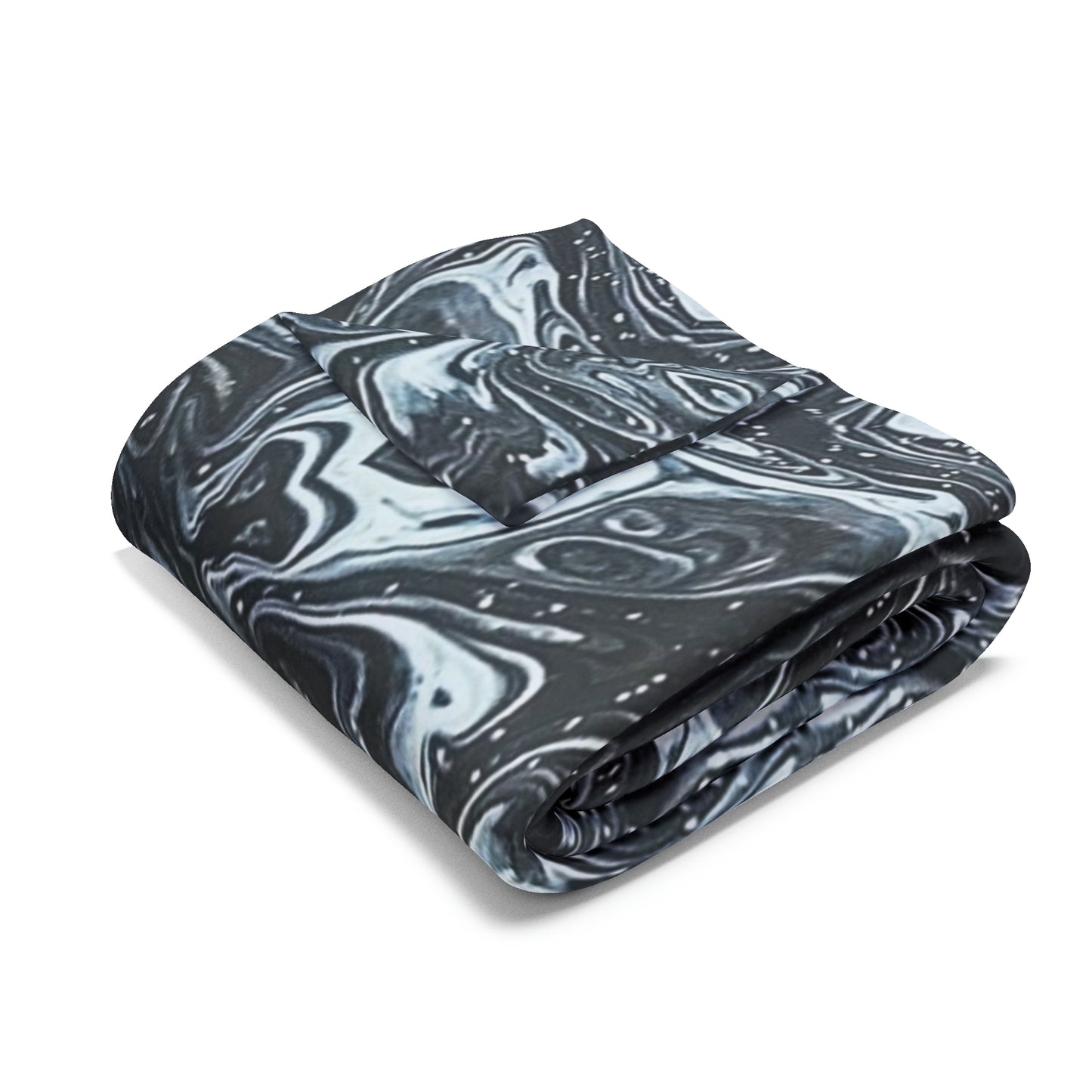 Monochrome Monarch Arctic Fleece Blanket