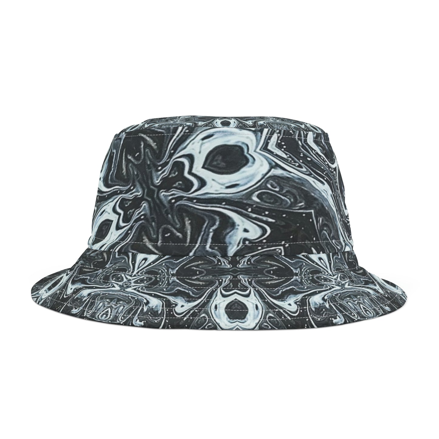 Monochrome Monarch Bucket Hat (AOP)