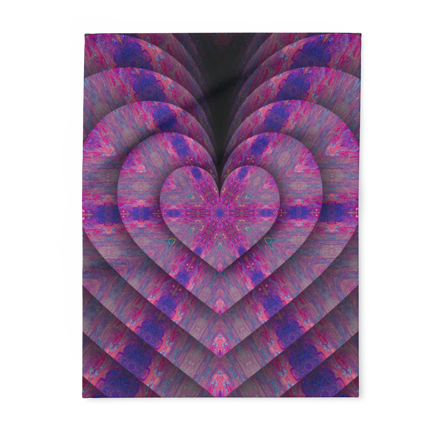 Echoes Of Love Arctic Fleece Blanket