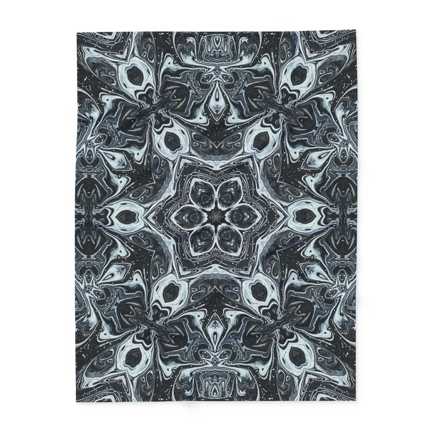 Monochrome Monarch Arctic Fleece Blanket